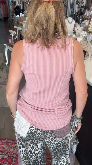 LANA RIBBED TANK 7276