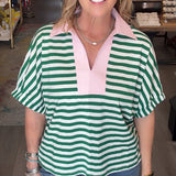 GLORIA TOP 19141 in GREEN