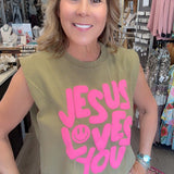 JESUS LOVES YOU TEE