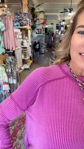 BRAELYN RIBBED TOP 8452