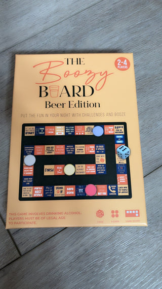THE BOOZY BOARD ~ DRINKING GAMES