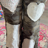POL CAMILA TERRY CAMO PANT P50A