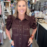 LILA TOP 1064 ESPRESSO