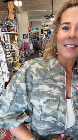 MINA CAMO JACKET 90036
