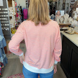 JILLIAN STRIPED TOP 3591