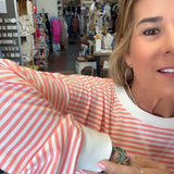 JILLIAN STRIPED TOP 3591