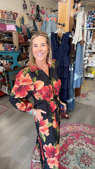 KENLEY FLORAL DRESS 50153