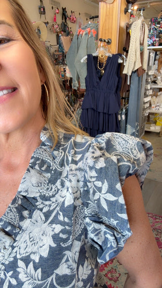 PIPER FLORAL TOP 20165