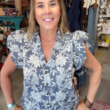 PIPER FLORAL TOP 20165