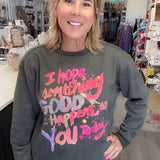 CREESHA POCKET SWEATSHIRT