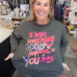 CREESHA POCKET SWEATSHIRT