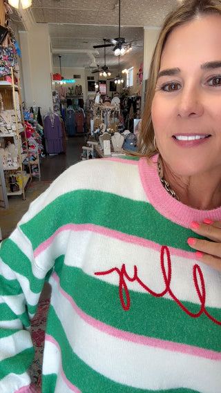 LULU JOLLY STRIPED SWEATER