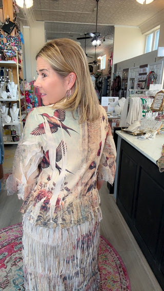 BROOKE VINTAGE BIRD JACKET 5001