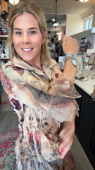BROOKE VINTAGE BIRD JACKET 5001
