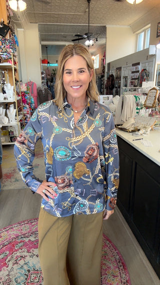CALLI SATIN TOP 37818