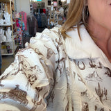 WEST 3/4 SLEEVE TOP 4870