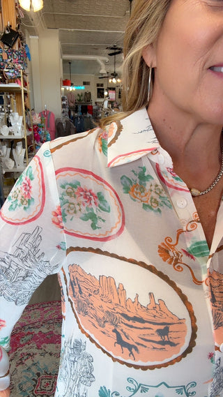VERONICA CHIFFON TOP 33154