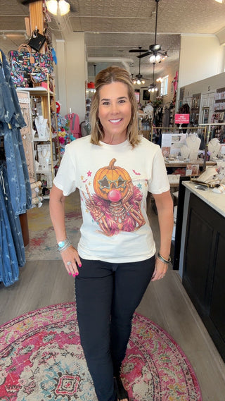 PUMPKIN HEAD TEE