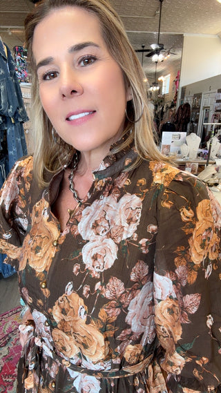 ELIZA FLORAL DRESS 1454
