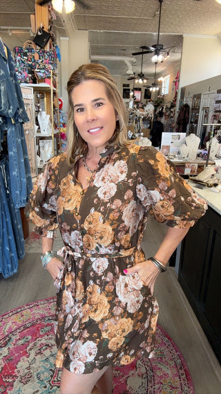 ELIZA FLORAL DRESS 1454
