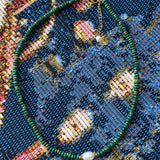 BRACHA 518 TAJ MALACHAITE WITH PEARL NECKLACE