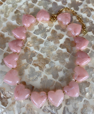 BRACHA 519 ROVE HEART NECKLACE