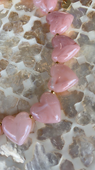 BRACHA 519 ROVE HEART NECKLACE