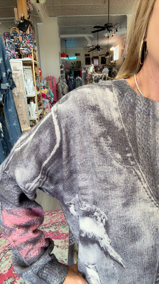 CHERI CHEETAH SWEATER 62513