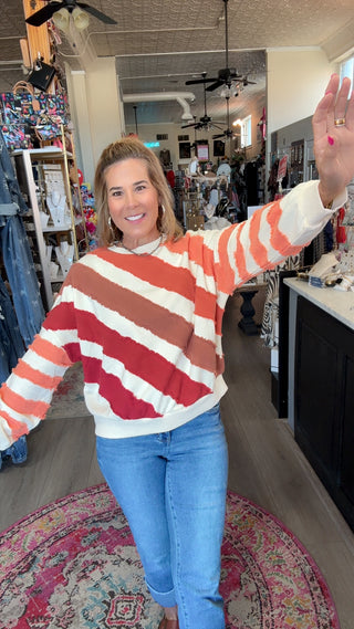 MORGHAN PATCHWORK SWEATSHIRTS 40822