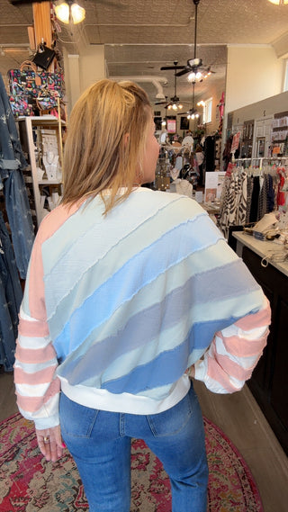 CHARLEY PATCHWORK SWEATSHIRTS 40822
