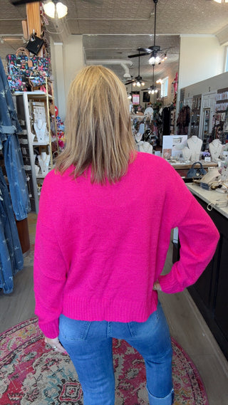 HOWDEEEE PINK SWEATER 933