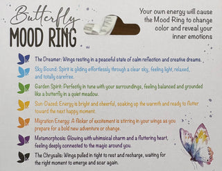 BUTTERFLY MOOD RING
