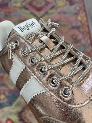 CORKY’S HEADS UP ~ Gold Metallic Sneaker