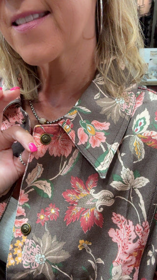 SYLVIA FLORAL JACKET 2174