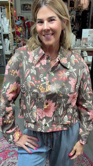 SYLVIA FLORAL JACKET 2174