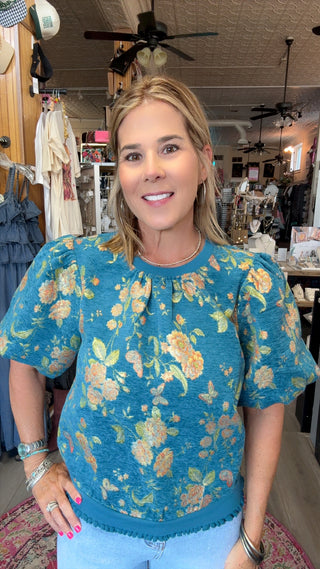 KIMBER FLORAL TOP 37169