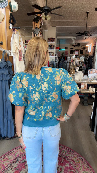 KIMBER FLORAL TOP 37169