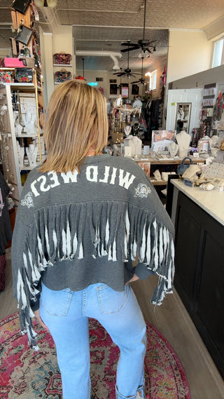 IRIS FRINGE SWEATSHIRT 33609