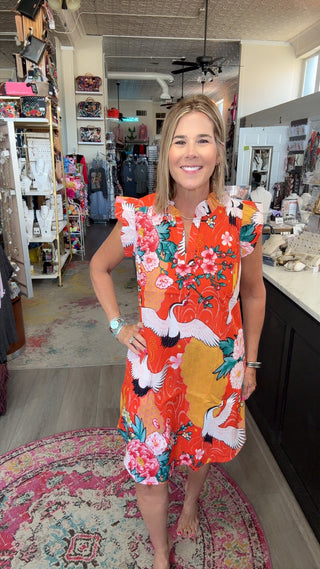 TRAINA RED DRESS 2025
