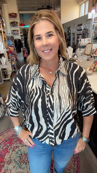 AZI ZEBRA TOP 32710