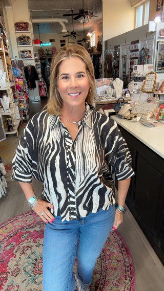 AZI ZEBRA TOP 32710