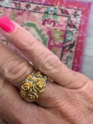 SALE * BRACHA 160 Florence two tone ring