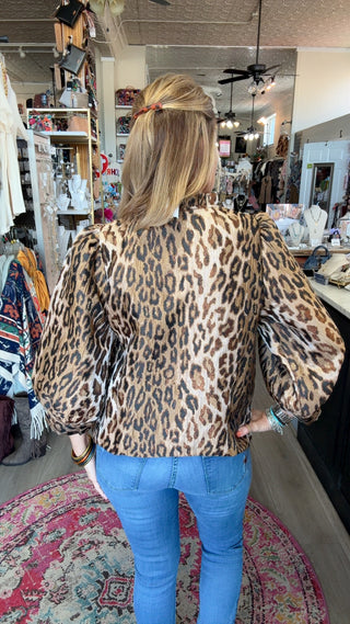 VIVI LEOPARD TOP 16256