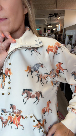 UMA WESTERN SWEATSHIRT 53058