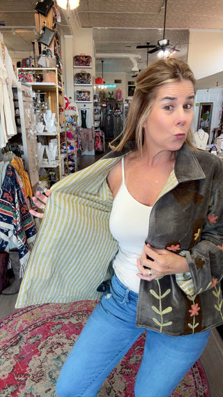 SHANIA VELVET JACKET Q34