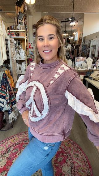 ELLIE PEACE SWEATSHIRT 904