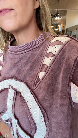 ELLIE PEACE SWEATSHIRT 904