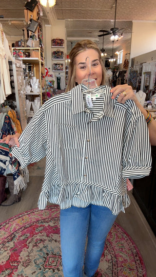 MEGGY STRIPED TOP 20322