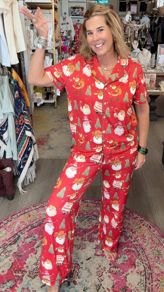 CLARE COWBOY PJ SET 2308