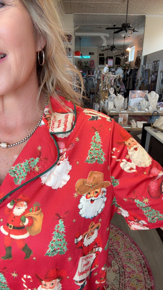 CLARE COWBOY PJ SET 2308